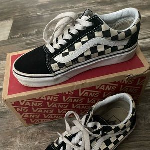 Checked Old Skool Vans